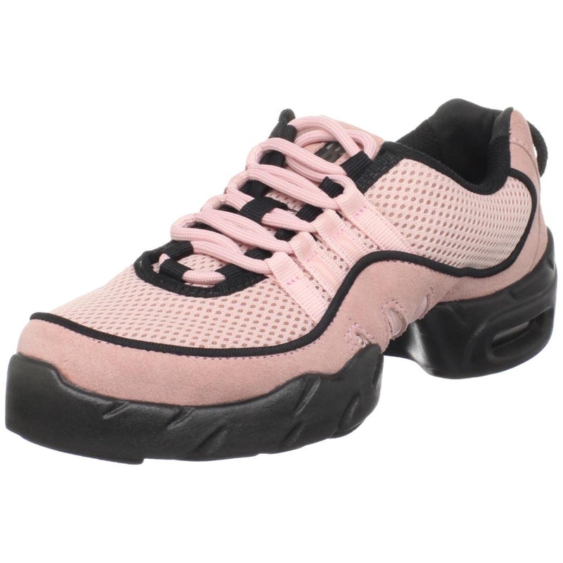 Bloch womens Boost Drt Suede and Mesh Split Sole Dance Shoe, Pink, 12 US - Image 4