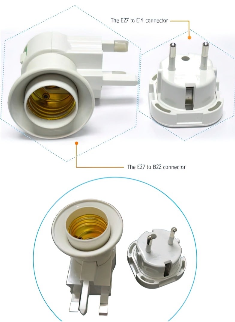 أتشز ضوء LED على شكل قمر بجهاز تحكم عن بعد وتقنية البلوتوث ومكبر صوت أبيض  - Image 4