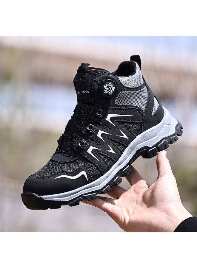 Steel Toe Shoes for Men Lightweight Safety Shoes Comfortable Puncture Proof Slip On Indestructible Work Shoes and Fashion Sneakers. - Image 1