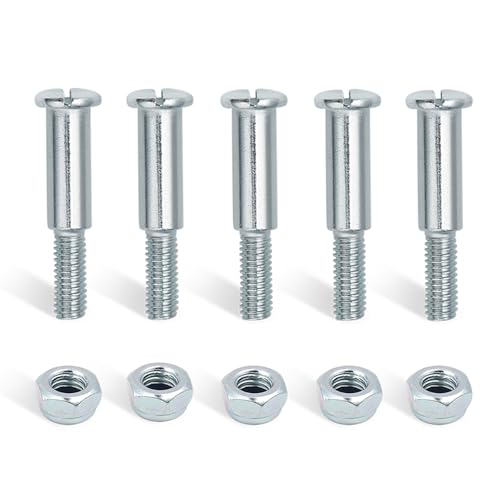Minho Motorcycle Handlebar Lever Pivot Bolt in Low Carbon Steel MaterialM10 Flat Slotted HeadM6 ThreadingOverall Lenght 36mmfor 22mm Handlebar Master Cylinders - Image 1
