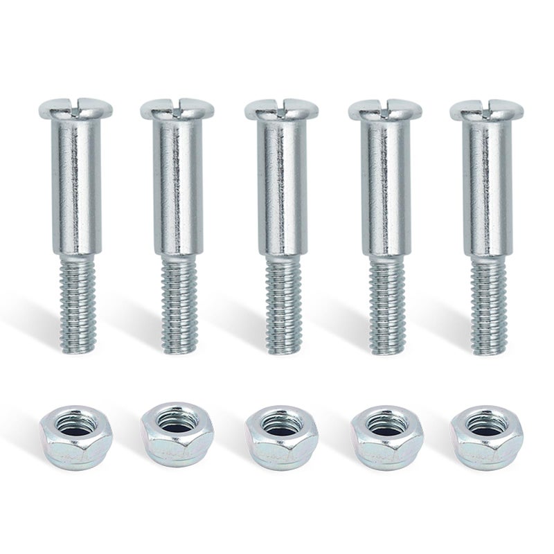 Minho Motorcycle Handlebar Lever Pivot Bolt in Low Carbon Steel MaterialM10 Flat Slotted HeadM6 ThreadingOverall Lenght 36mmfor 22mm Handlebar Master Cylinders - Image 3