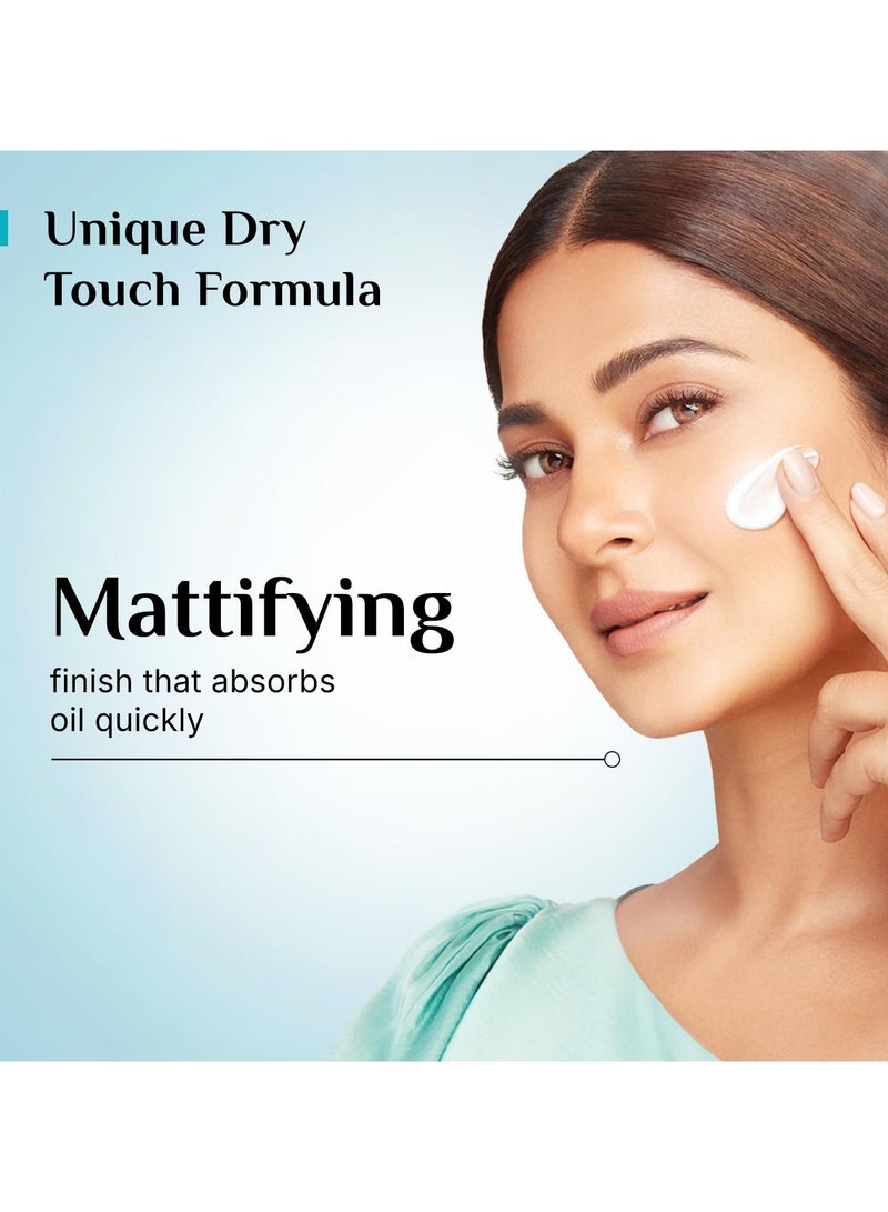 PILGRIM 5% Niacinamide Oil-Free Super Light Gel Sunscreen For Oily Skin SPF 50 PA++++ with Korean White Lotus | No White Cast , Dry Touch , Fast Absorbing | UVA/UVB , Broad Spectrum Protection | Prevents Tanning | For Men and Women | 45ml - Image 3