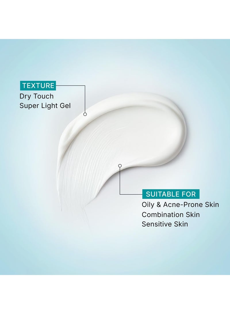 PILGRIM 5% Niacinamide Oil-Free Super Light Gel Sunscreen For Oily Skin SPF 50 PA++++ with Korean White Lotus | No White Cast , Dry Touch , Fast Absorbing | UVA/UVB , Broad Spectrum Protection | Prevents Tanning | For Men and Women | 45ml - Image 5