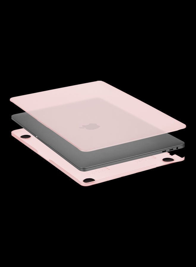 كايس مايت غطاء حماية سهل التركيب لجهاز ماك بوك برو 2020- 13 بوصة وردي الشفاف - Image 3