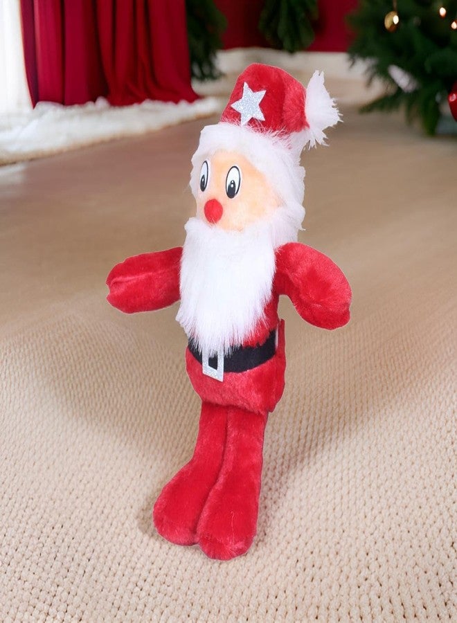 Tickles Santa Claus Stuffed Soft Plush Animal Toy for Kids Boys & Girls Christmas Gifts (Size: 30 cm Color: Red) - Image 5