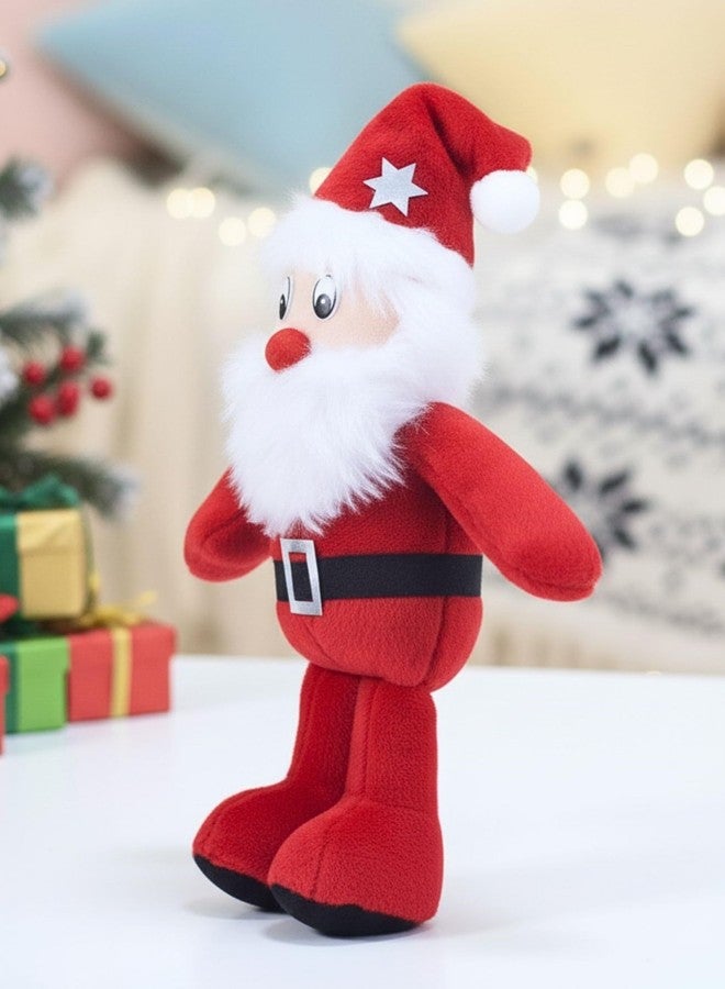 Tickles Santa Claus Stuffed Soft Plush Animal Toy for Kids Boys & Girls Christmas Gifts (Size: 30 cm Color: Red) - Image 3
