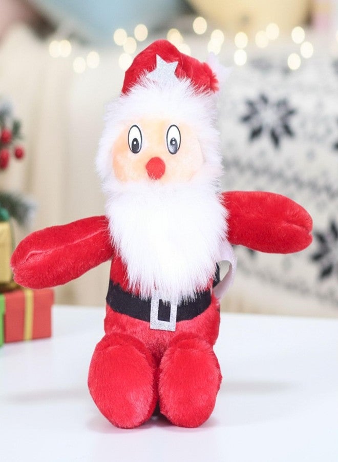 Tickles Santa Claus Stuffed Soft Plush Animal Toy for Kids Boys & Girls Christmas Gifts (Size: 30 cm Color: Red) - Image 2