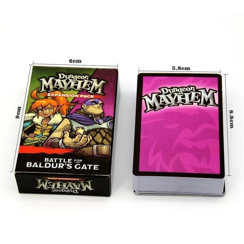 Dungeons & Dragons Wizards of The Coast Dungeon Mayhem: Battle for Baldurâ€™S Gate (C76940000), Black - Image 3