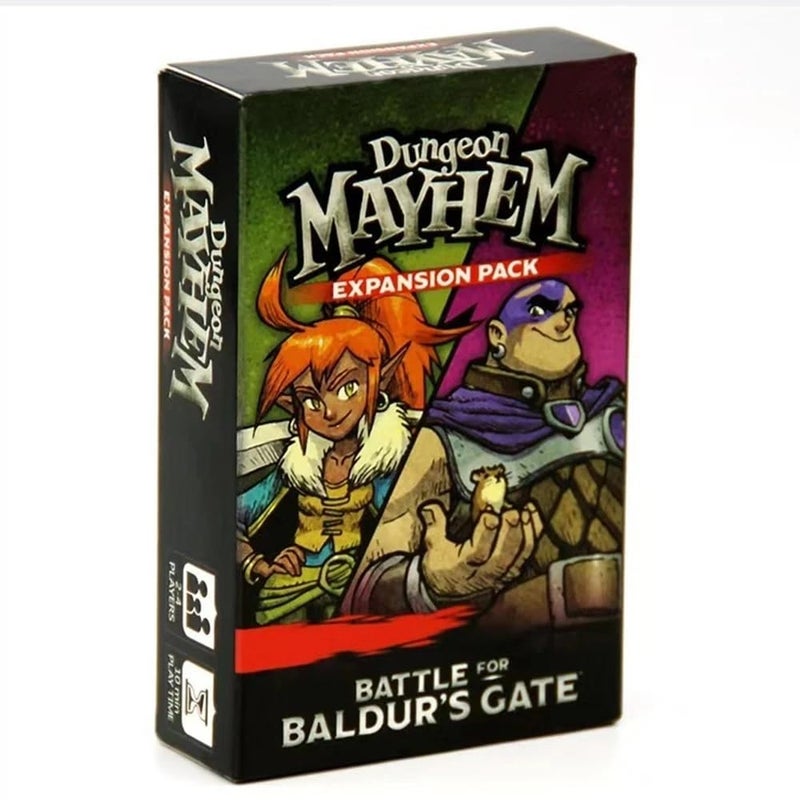 Dungeons & Dragons Wizards of The Coast Dungeon Mayhem: Battle for Baldurâ€™S Gate (C76940000), Black - Image 1