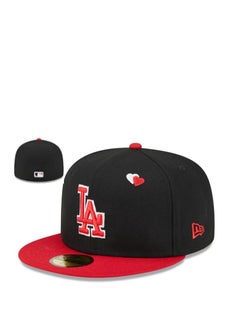 NEW York 3D Embroidered Fitted Baseball Team Cap with Closed Back for Sun Protection55.8cm
