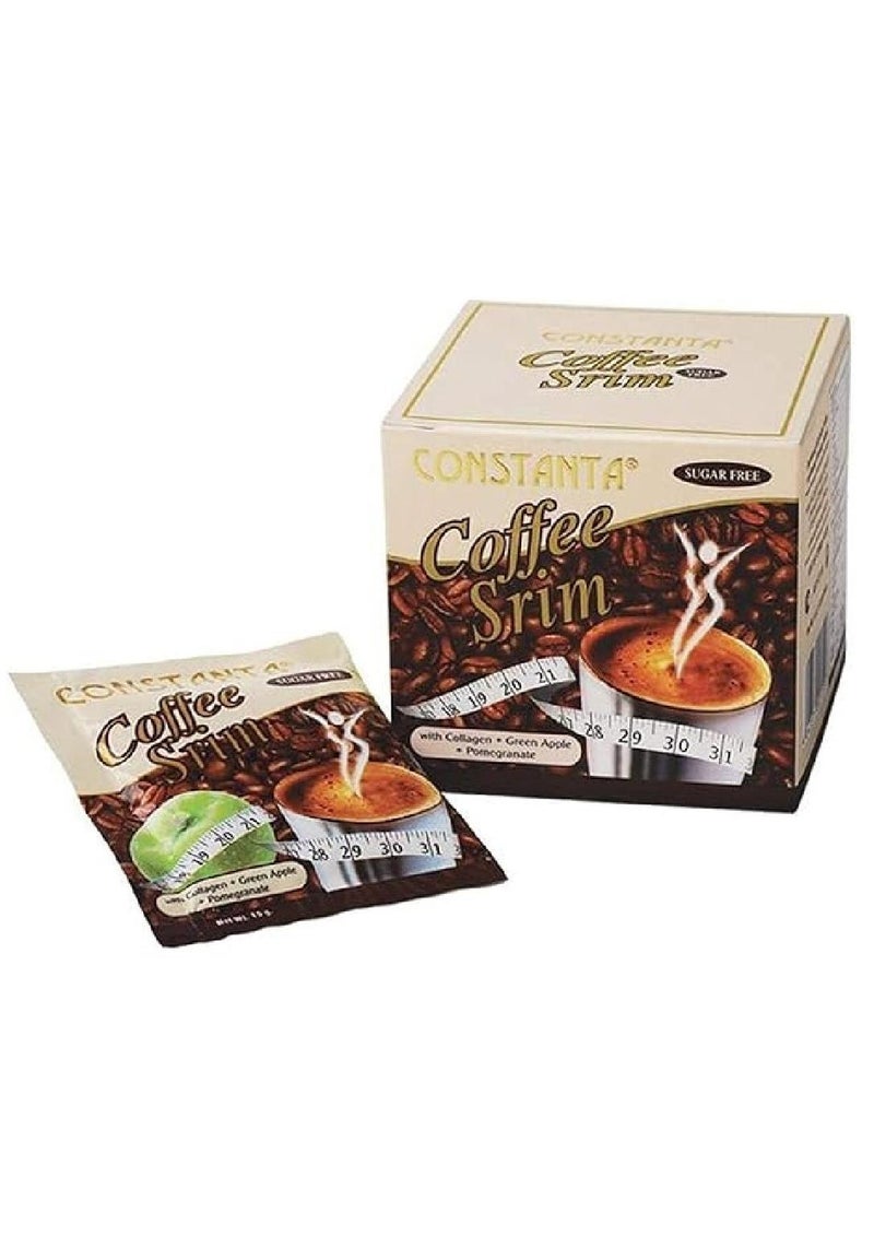 CONSTANTA قهوة خالية من السكر للجسم 15 جرام × 12 كيس