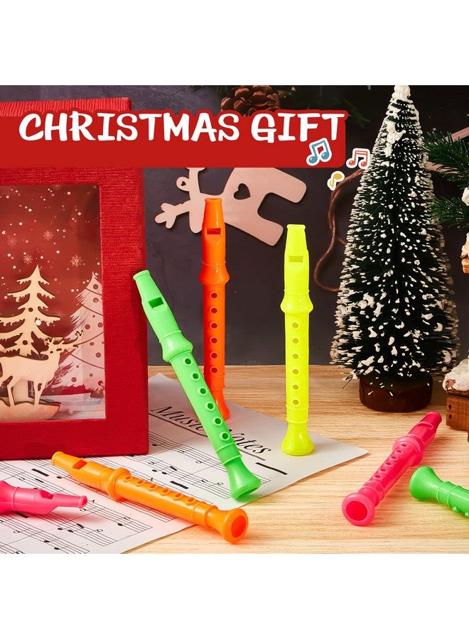 Fabbay 48 قطعة 6 ثقوب مسجلات بلاستيكية آلة موسيقية للأطفال مسجل موسيقي فلوت أدوات موسيقية لعبة لم favors حفلات الموسيقى هدايا للمبتدئين أداء المدرسة ألوان مختلطة - Image 5