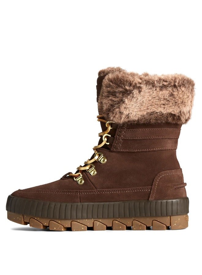 SPERRY Women's Torrent Winter Lace Up Snow Boot, Brown, 6.5 - Image 3