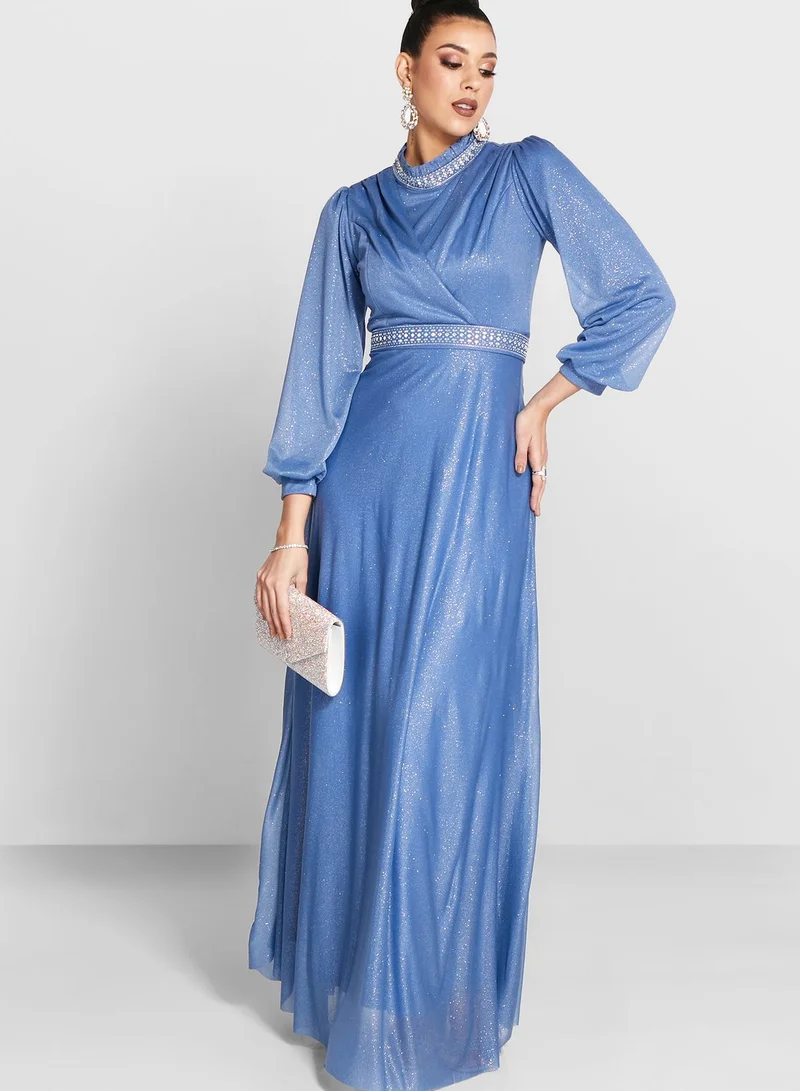 Khizana Sparkling Maxi Dress