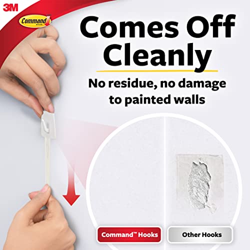 Command Micro Hooks, White, 3-Hooks, 4-Strips, Organize Damage-Free - Image 4