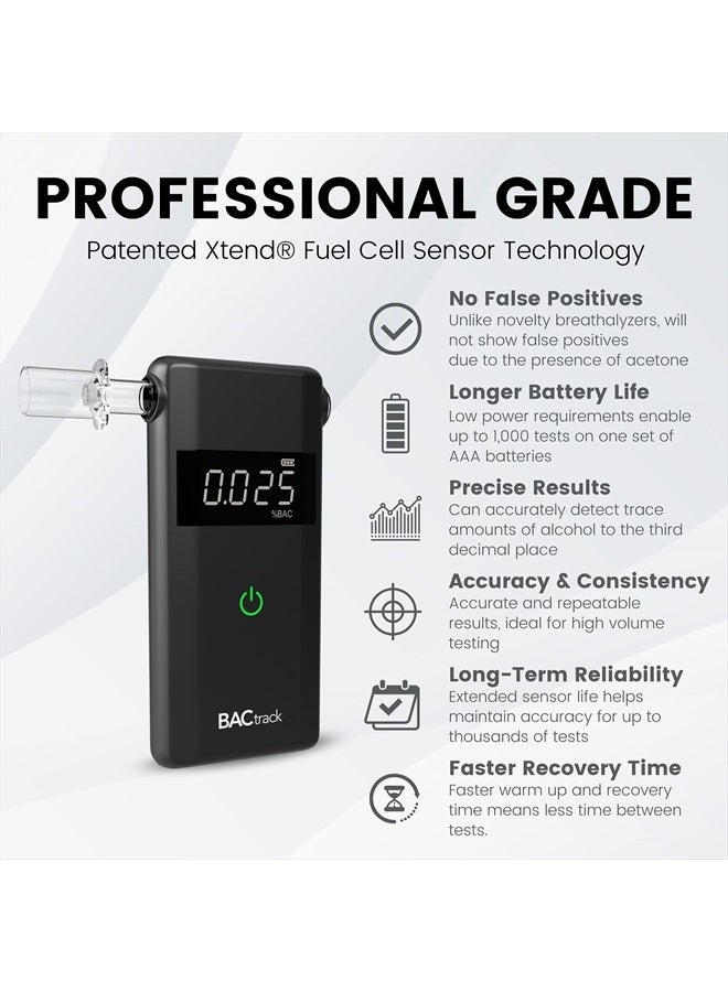 BACtrack Scout Breathalyzer | Professional-Grade Accuracy | DOT & NHTSA Compliant | Portable Breath Alcohol Tester for Personal & Professional Use - Image 2