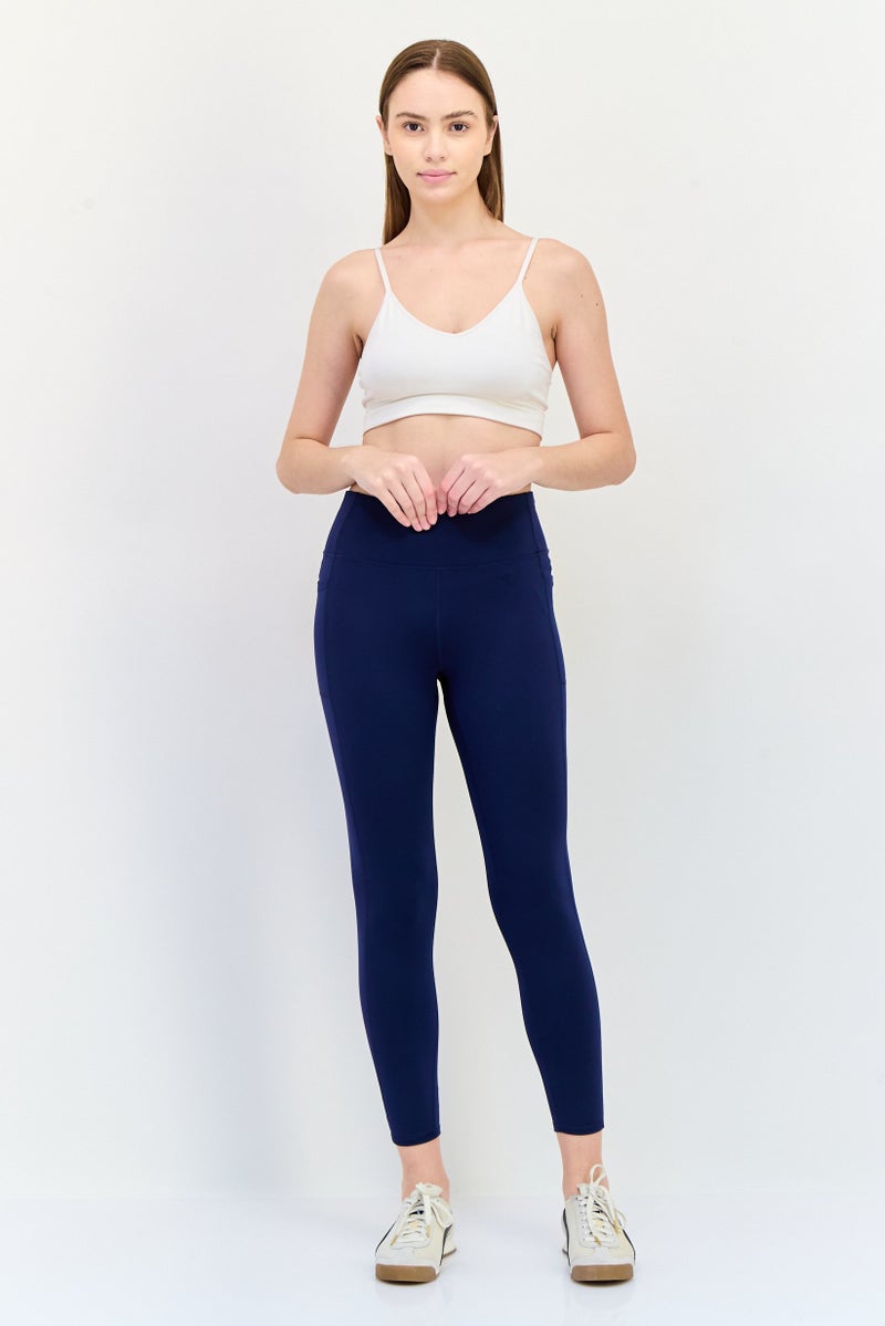 SKECHERS Women Sportswear Fit Training Legging, Navy - Image 4