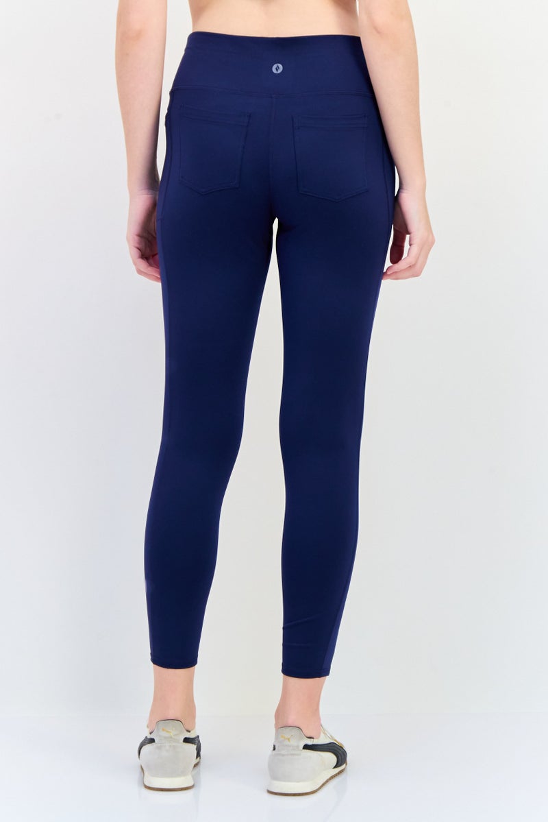 SKECHERS Women Sportswear Fit Training Legging, Navy - Image 3