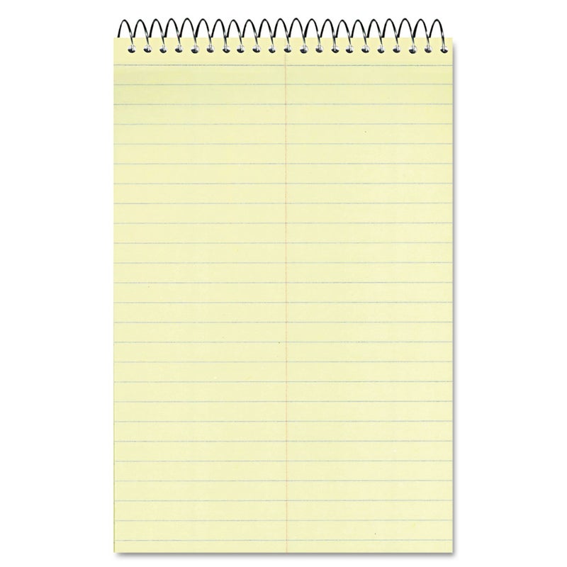 National Brand National Standard Spiral Steno Pad, Gregg Rule, Brown Cover, 80 Eye-Ease Green 6 X 9 Sheets - Image 2