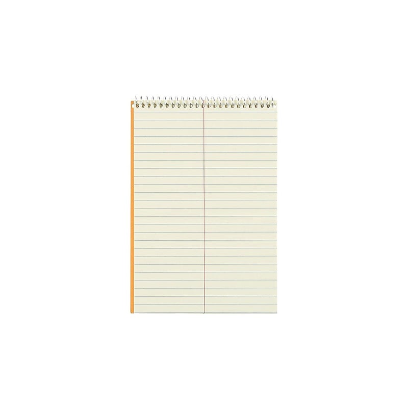 National Brand National Standard Spiral Steno Pad, Gregg Rule, Brown Cover, 80 Eye-Ease Green 6 X 9 Sheets - Image 3