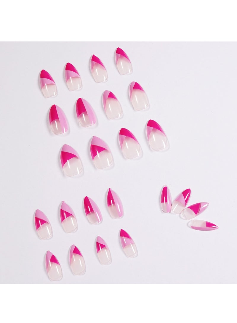 Salon Acrylic Reusable False Nails Set Double Tape and Glue Included - Image 3