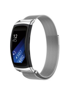 Replacement Strap For Galaxy Gear Fit 2 & R360 Milanese Watch Band Silver