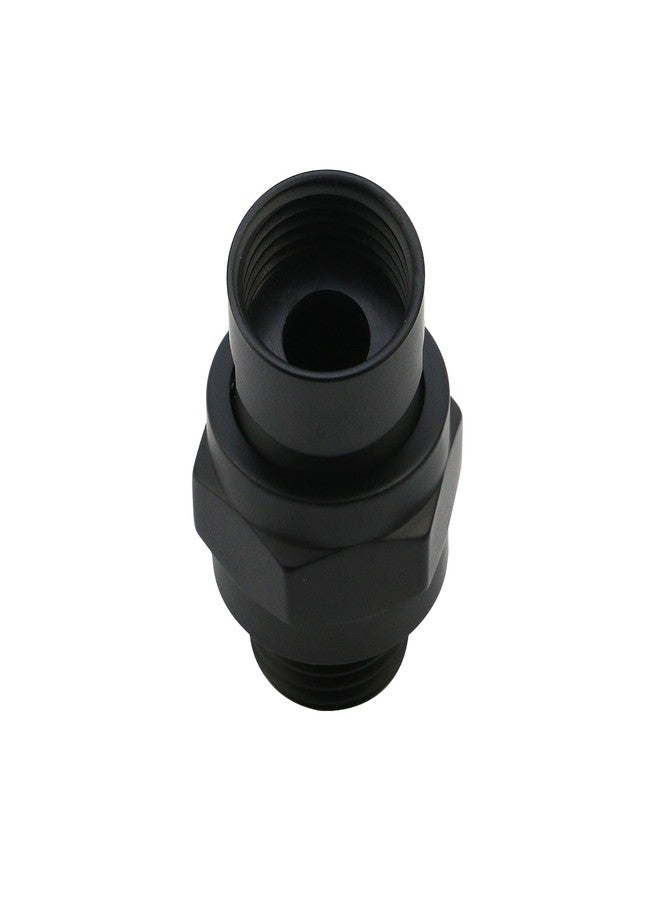 Tsnamay رأس دش مات أسود تسناماي مع كرة دوارة 360° محول كوع رأس دش نحاسي مطلي بالكروم قابل للتعديل لذراع دش عالمي G1/2 - Image 3