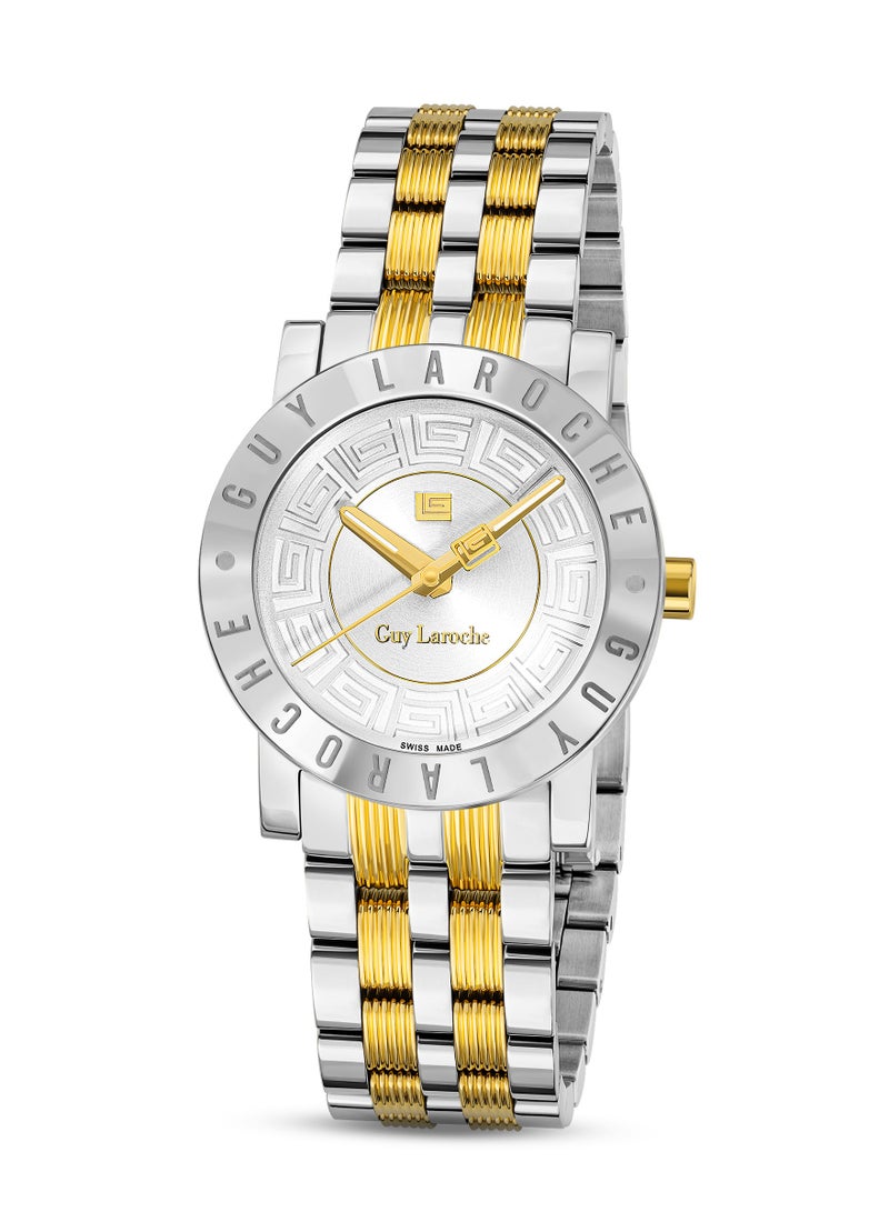 Guy Laroche Alex Watch for Women with Stainless Steel Bracelet 29 mm 5 Atm  - Image 1