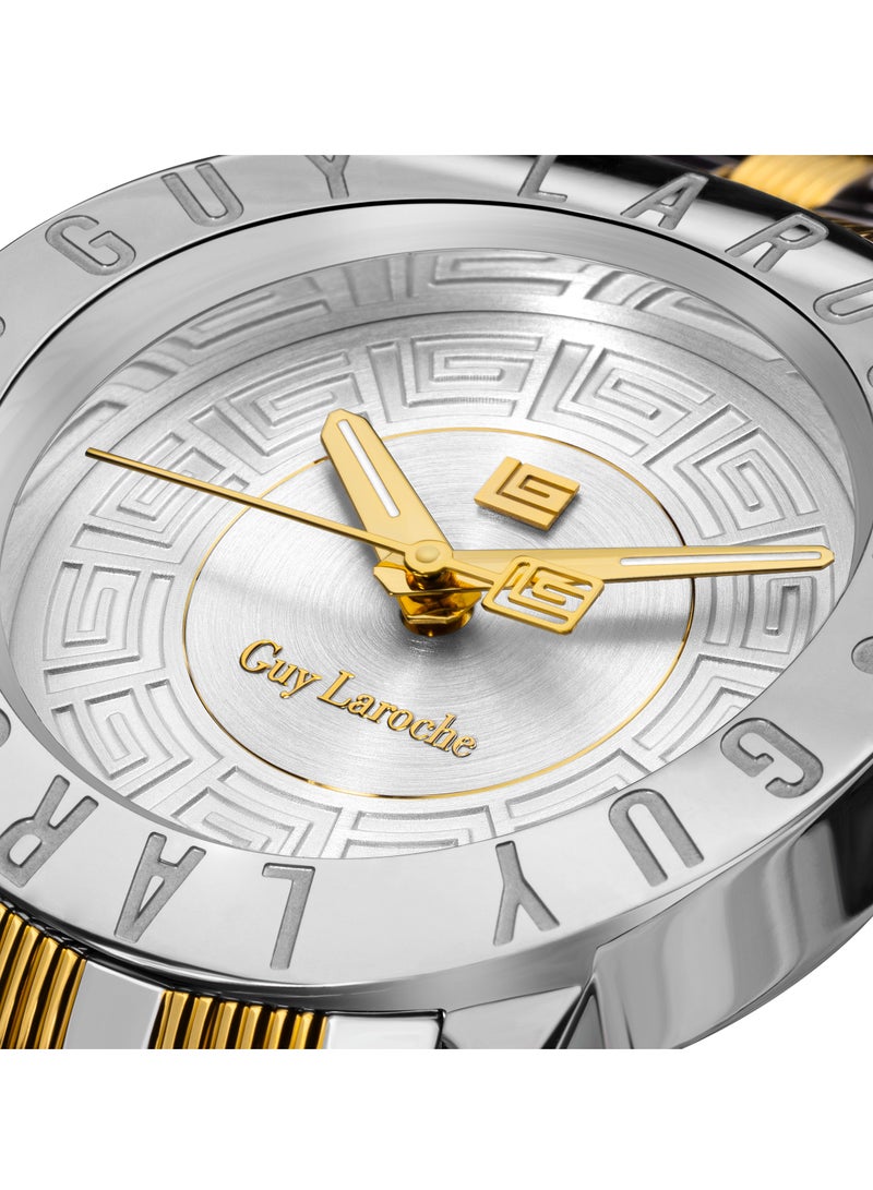 Guy Laroche Alex Watch for Women with Stainless Steel Bracelet 29 mm 5 Atm  - Image 4