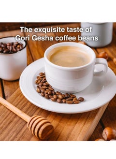KAREZZ Gori Gesha Ethiopian Mountain Arabica Whole Beans, Natural Medium Roast, Premium Coffee, 250g.  - Image 3