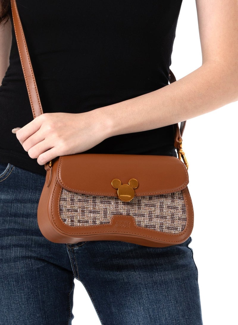 Disney Mickey Mouse Shoulder Bag, Handbag, Women's Crossbody Bag, Casual Bag for School, Going Out, Dating - Image 3