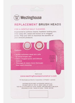 Westinghouse 2 Pieces Cleansing Facial Replacement Brush  - Image 2