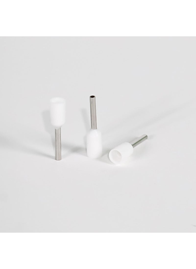 JAMESON JYF-0.50 FRENCH STANDARD INSULATED CABLE THIMBLE (0.5 MM-WHITE) (1000 PCS)  - Image 3