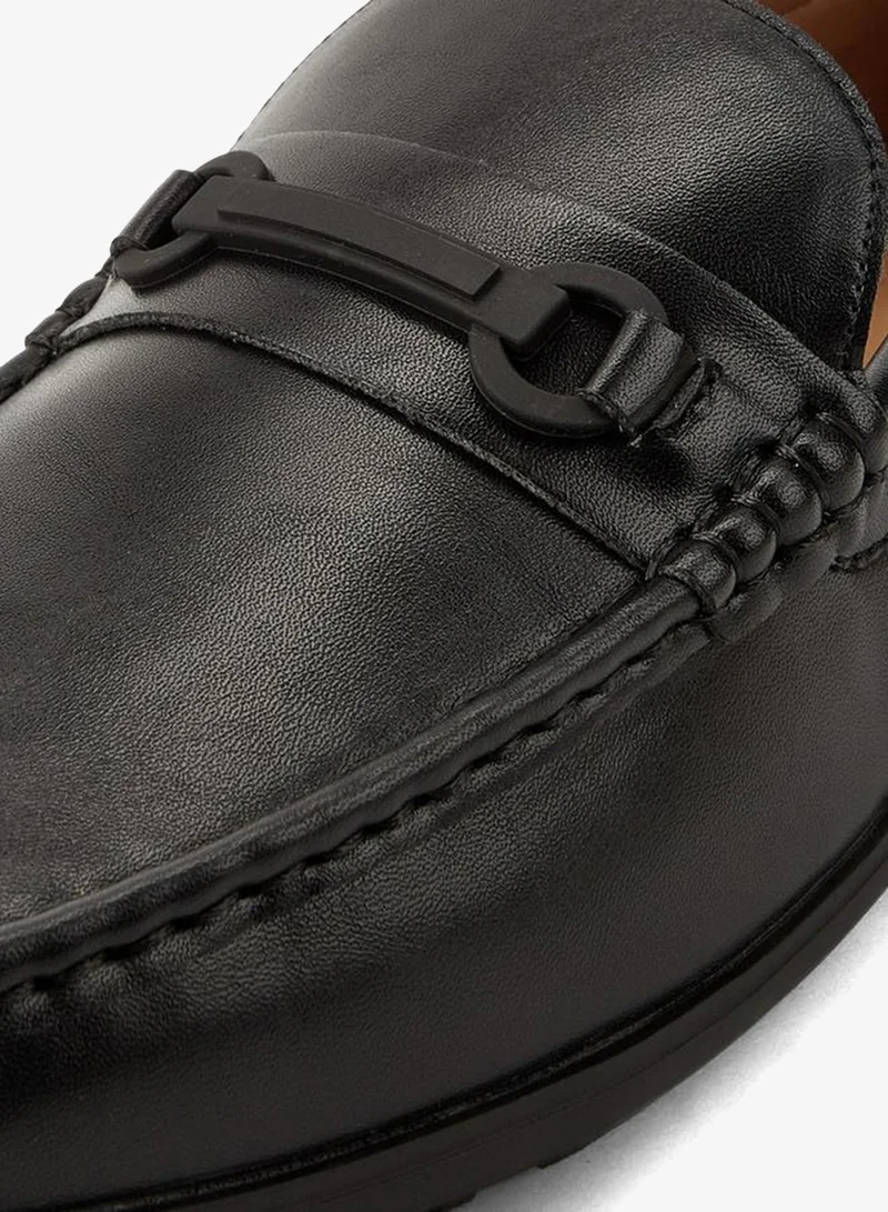 LBL by Shoexpress BLACK Men Accent Detail Loafers for Men | Best Price UAE