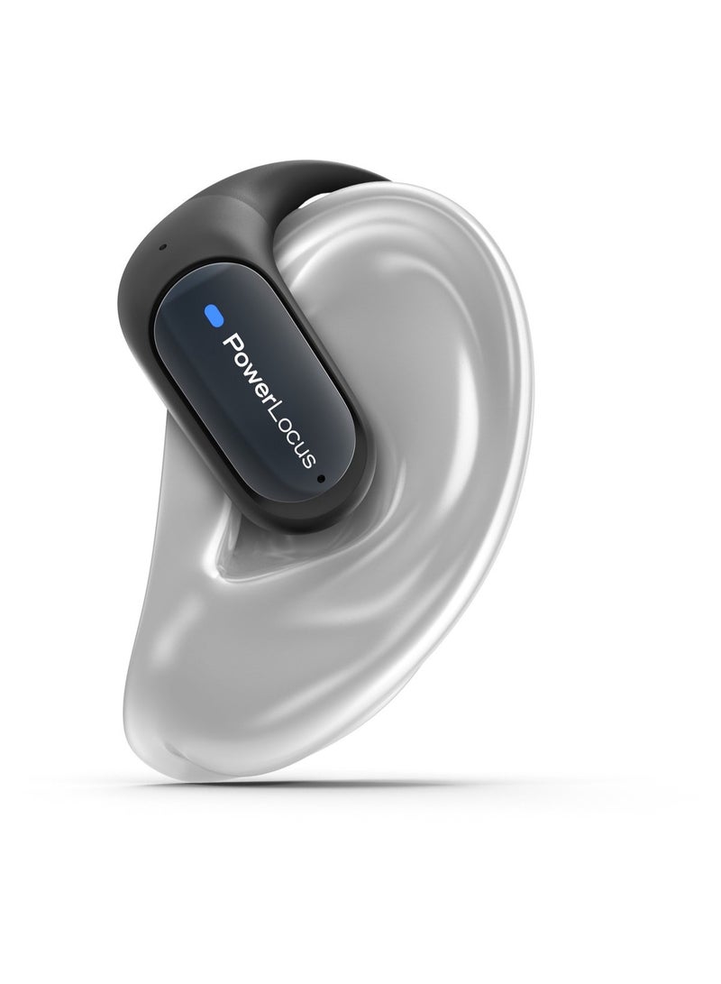 PowerLocus Free X - Open-Ear Headphones - Wireless Earbuds - Bluetooth 5.4 - Wireless Earphones - Waterproof Sports Earphones - Universal - Move Black - Image 5