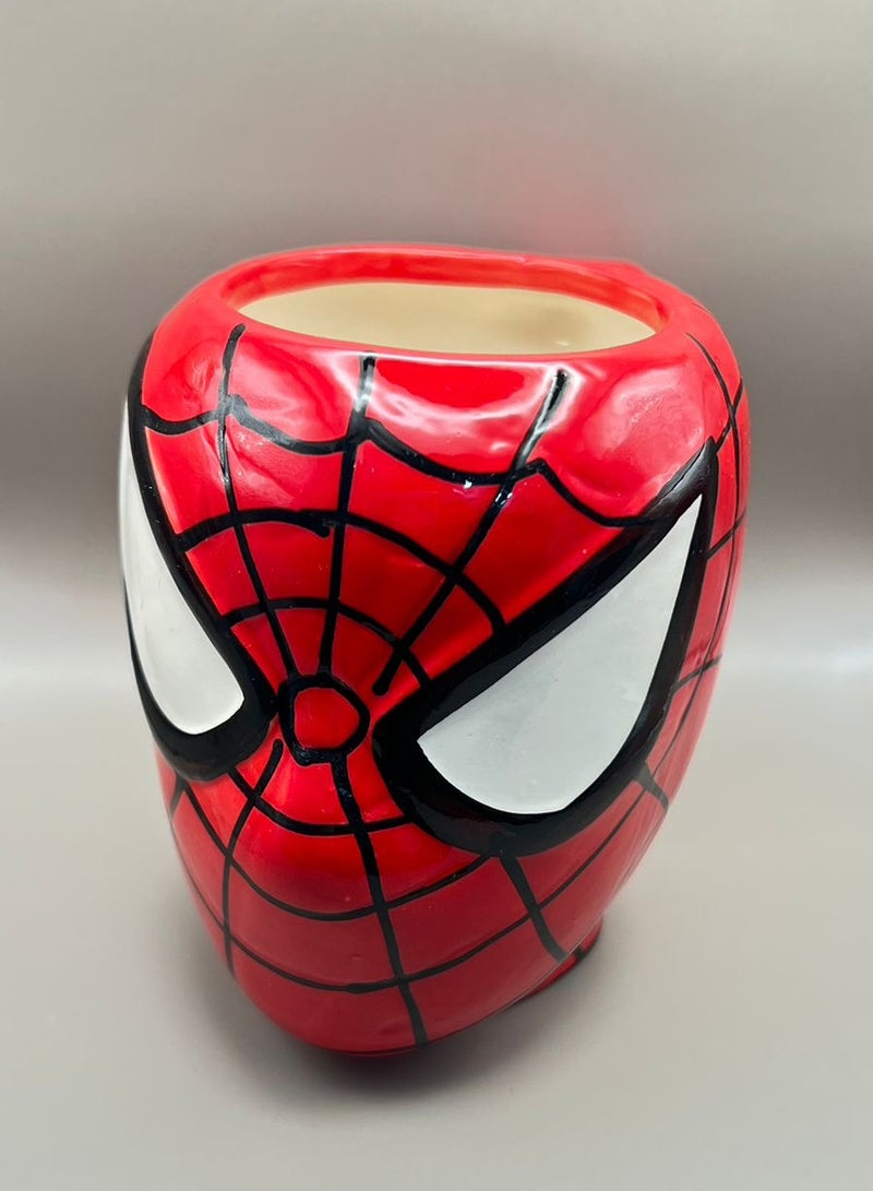 SPIDERMAN Marvel, Ceramic red cup(spider man) with Capacity of 400 Milliliters - Image 2