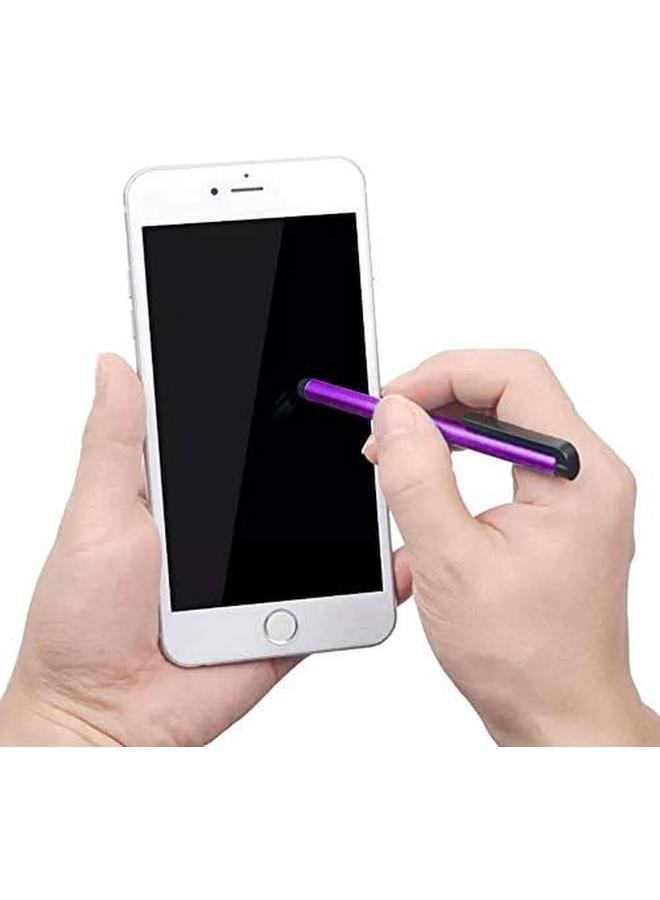 Small Stylus Touch Pen To Write And Draw Freely On Tablet And All Mobile Screens For Iphone Samsung Huawei And Honor Purple - Image 4