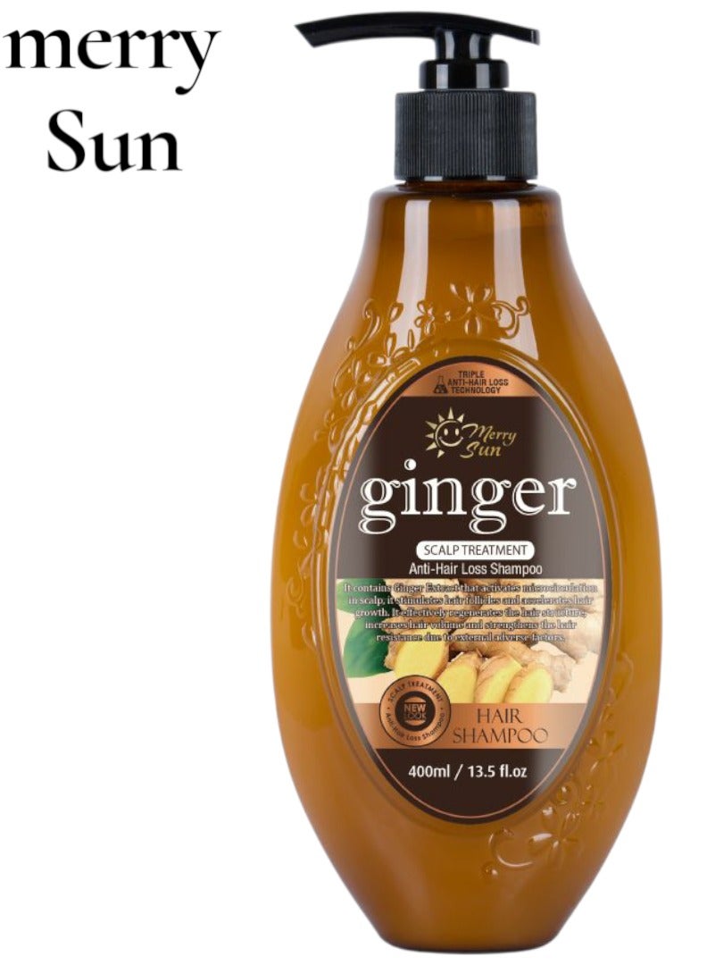ميلاد سعيد شامبو ميري صن المضاد لتساقط الشعر بالزنجبيل - 400 مل