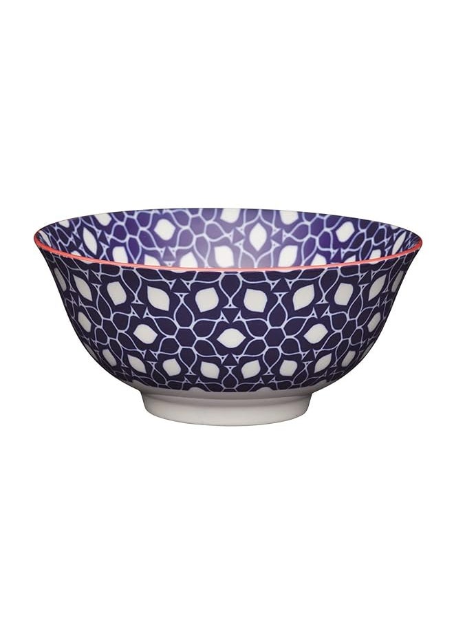 KitchenCraft - Kc Floral Geo Bowl 15.7Cm - Image 1