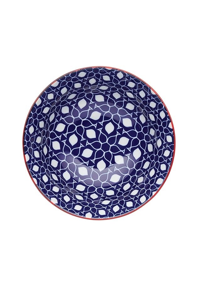 KitchenCraft - Kc Floral Geo Bowl 15.7Cm - Image 1