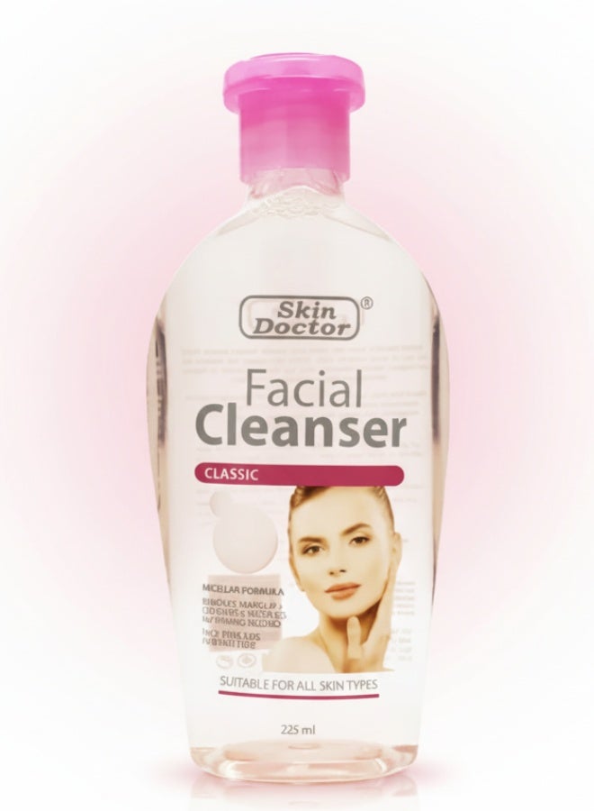 Facial Cleaner Classic 225 ml Deep Cleansing Moisturizing Refreshing Face Wash for All Skin Types