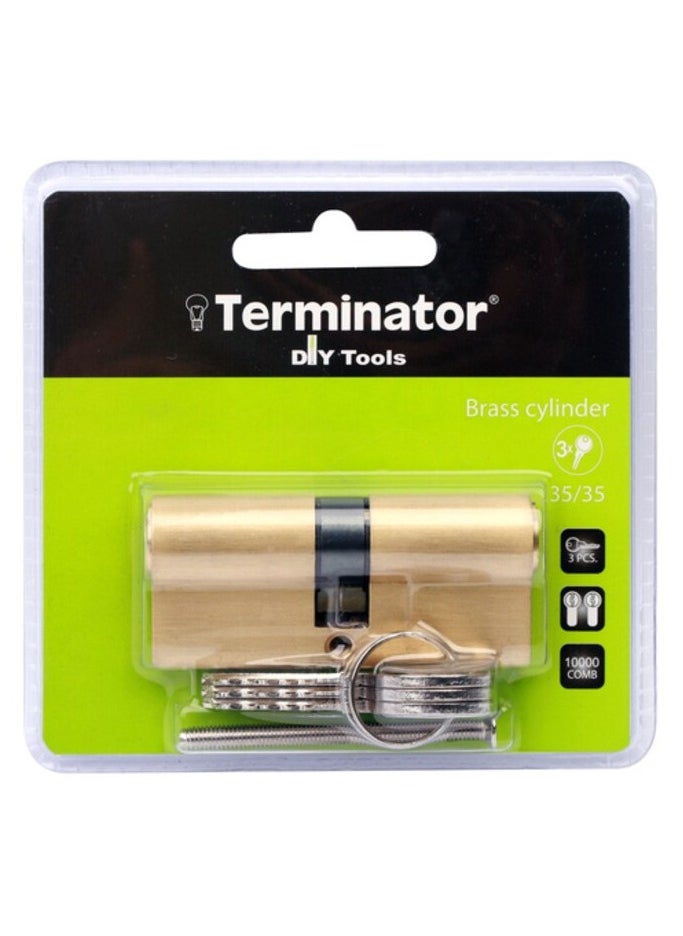 Terminator Cylinder Door Lock with 3 keys  - Image 2