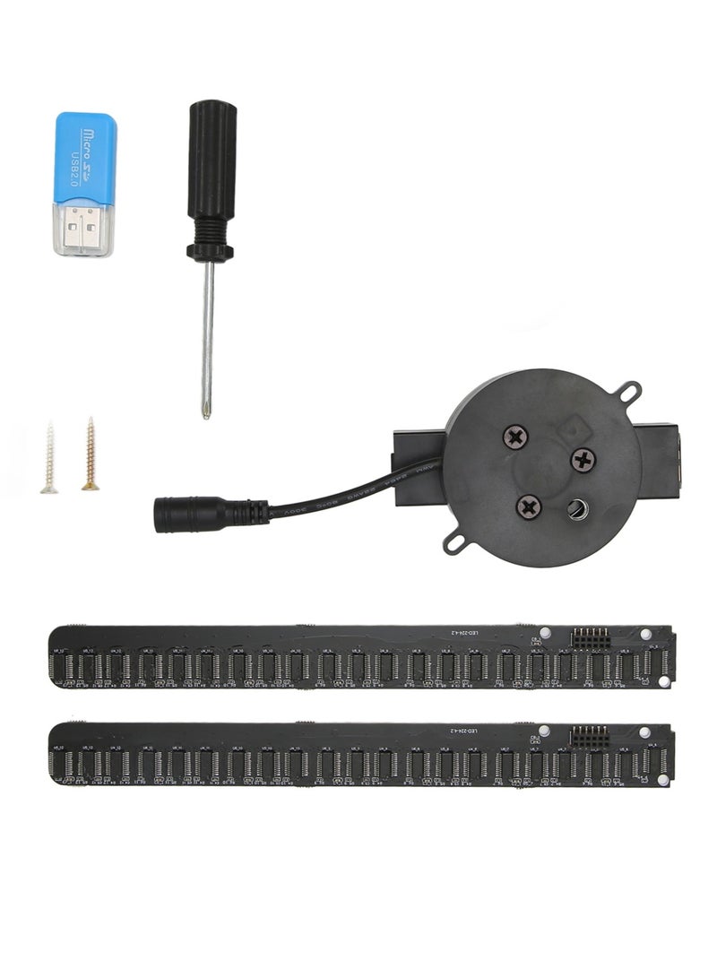 AL RAID 3D Hologram Fan 16.5in 2000x224 WiFi 3D Projector with 224 LED Light Beads for Business Store Advertising 100‑240V UK Plug - Image 2