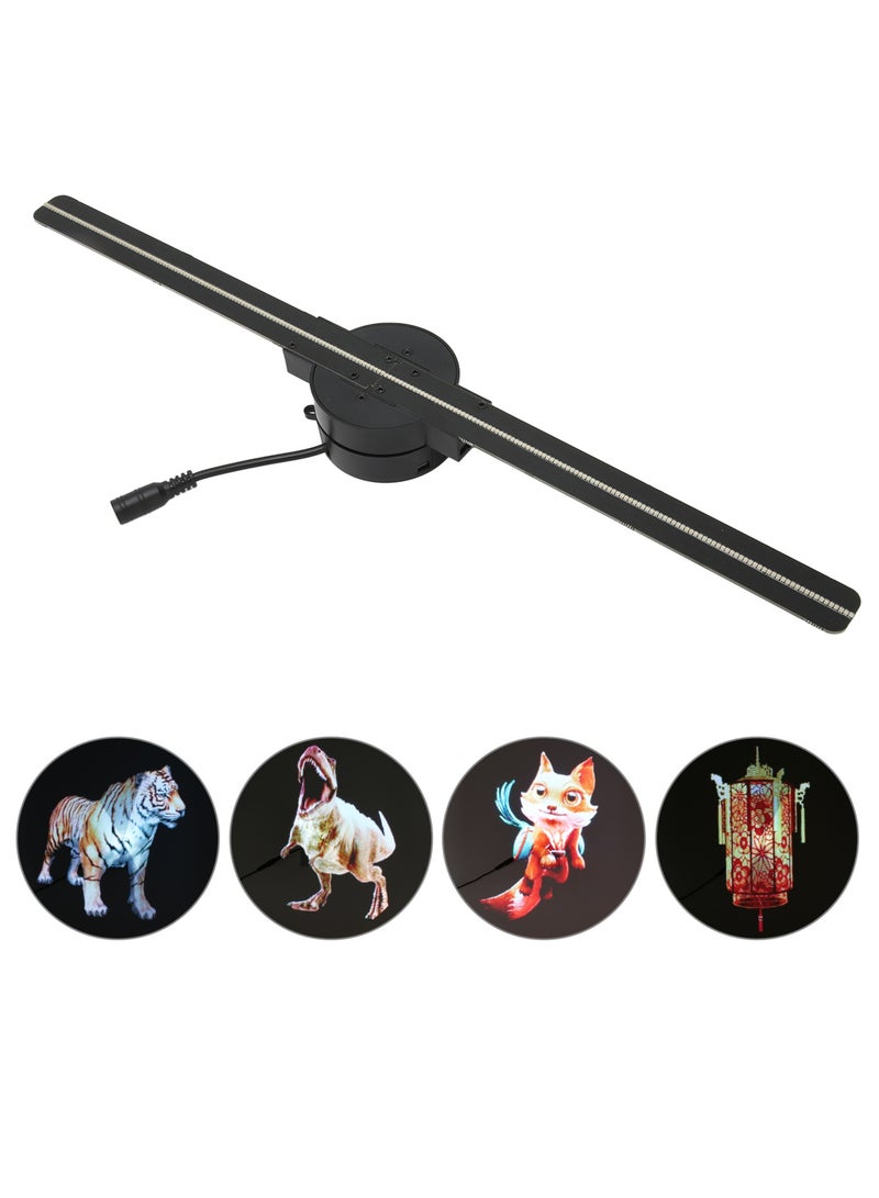 AL RAID 3D Hologram Fan 16.5in 2000x224 WiFi 3D Projector with 224 LED Light Beads for Business Store Advertising 100‑240V UK Plug - Image 1