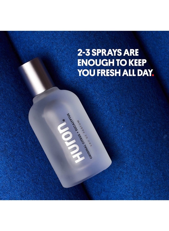Huron Eau De Parfum - Everyday Fragrance For Men - Crisp & Invigorating Scent Of Citrus, Eucalyptus, Mint, & Aromatic Greens - Long Lasting Men'S Cologne - Safe, Clean Ingredients - 1.7 Fl. Oz.  - Image 3