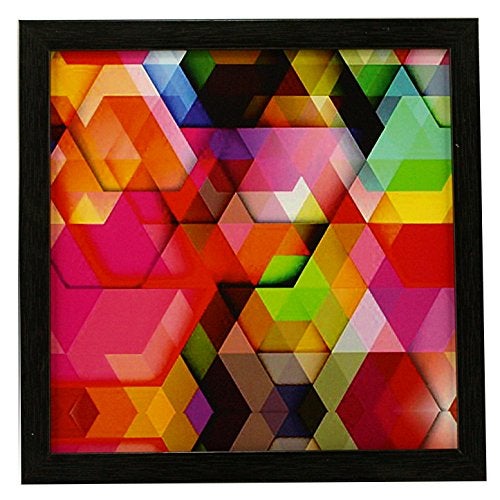 Indianara 4 Piece Set of Framed Wall Hanging Abstract Art Decor(1167) Art Prints 8.7 inch X 8.7 inch Without Glass - Image 4