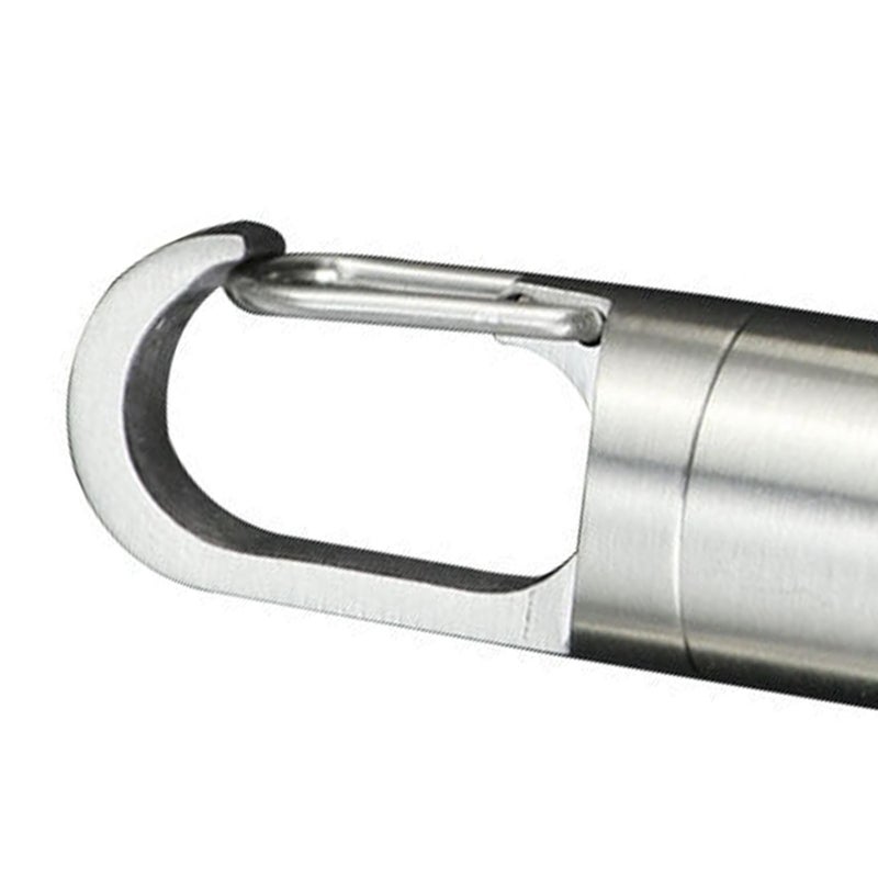 J21 Stainless Steel Medicine Container Sealing Waterproof Portable Mini Capsule Bottle Holder Keychain for Outdoor Travel Mini - Image 5