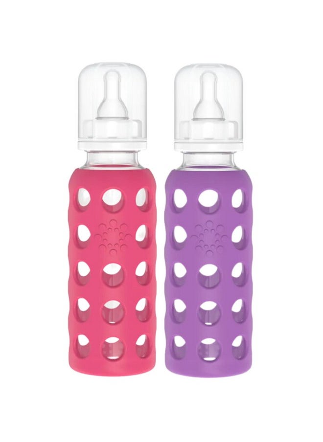 lifefactory Baby Bundle Bottle Set Raspberrypurple 9 Oz 2 Pk  - Image 2
