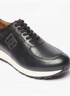 DUCHINI Men's Solid Lace-Up Low Ankle Sneakers  - Image 5