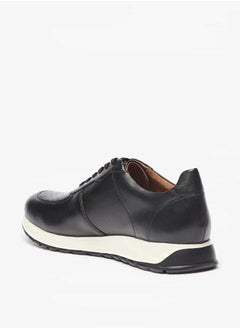 DUCHINI Men's Solid Lace-Up Low Ankle Sneakers  - Image 2